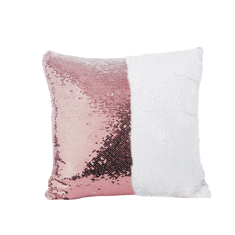 Sublimation Flip Sequin Pillow Cover Blanks Wholesale 16 INCHES Pillow Case