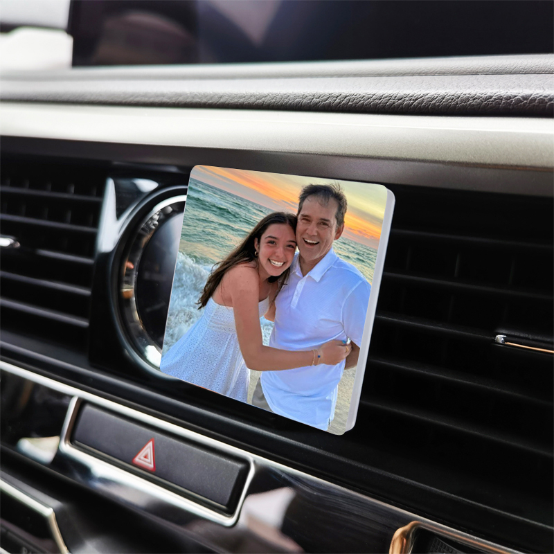 Sublimation Acrylic Car Aromatherapy Clip Blanks Wholesale Car Scent Diffuser Clip