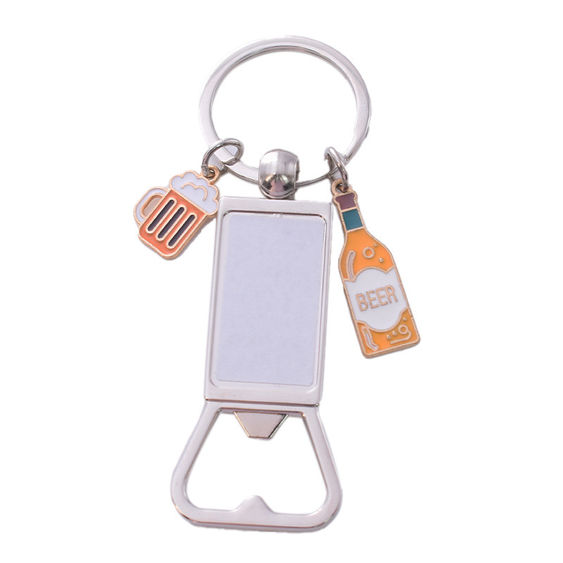 Sublimation Opener Keychain Blanks Wholesale Metal Keychain For Father