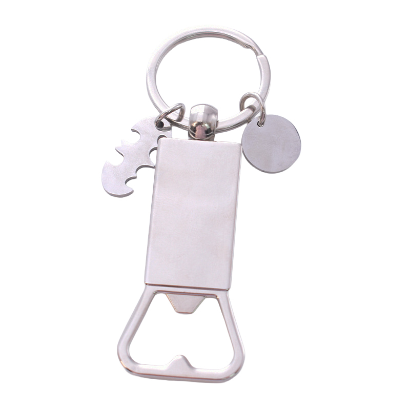 Sublimation Opener Keychain Blanks Wholesale Metal Keychain For Father