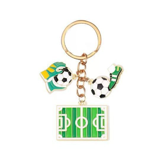 Soccer keychain Sports Ball Keychains Football Bag Chain