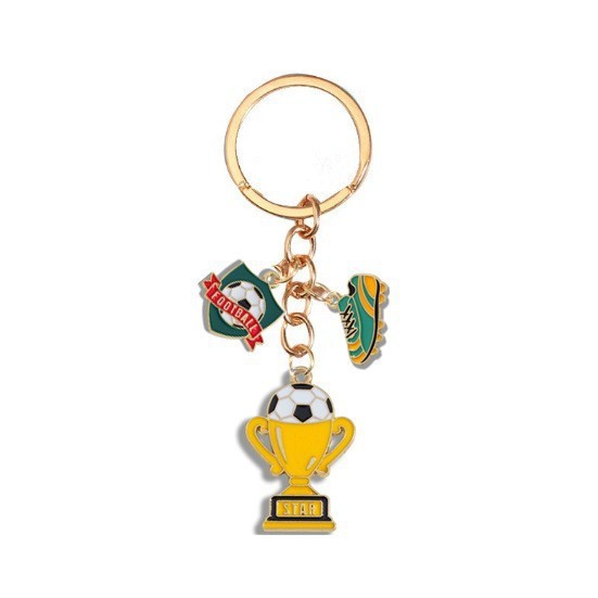 Soccer keychain Sports Ball Keychains Football Bag Chain