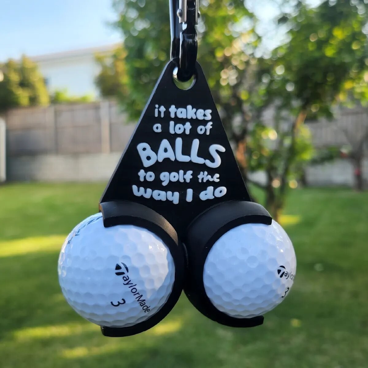 Golf Ball Holder For Men And Women Funny Gift