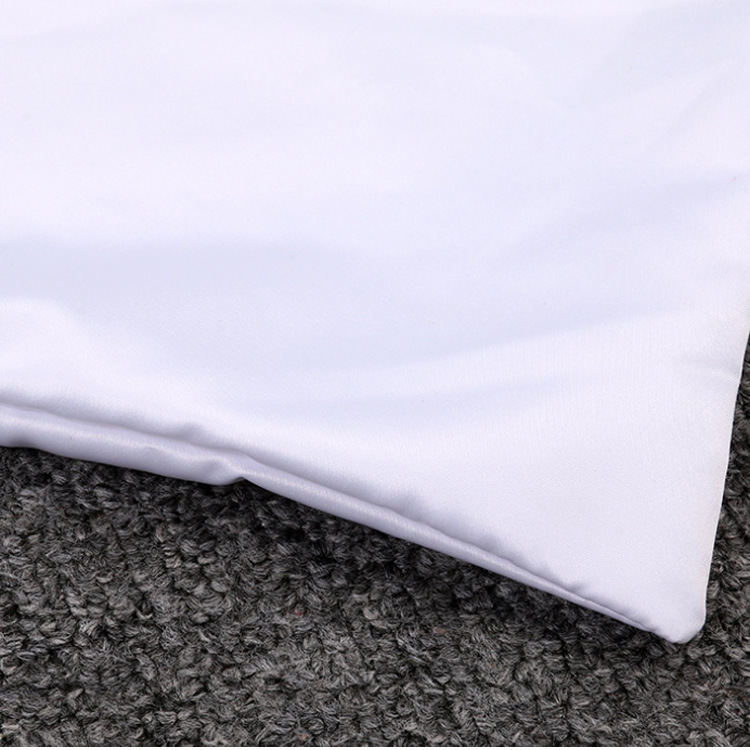 SPC72-Sublimation Peach Skin Velvet White Pillow Case