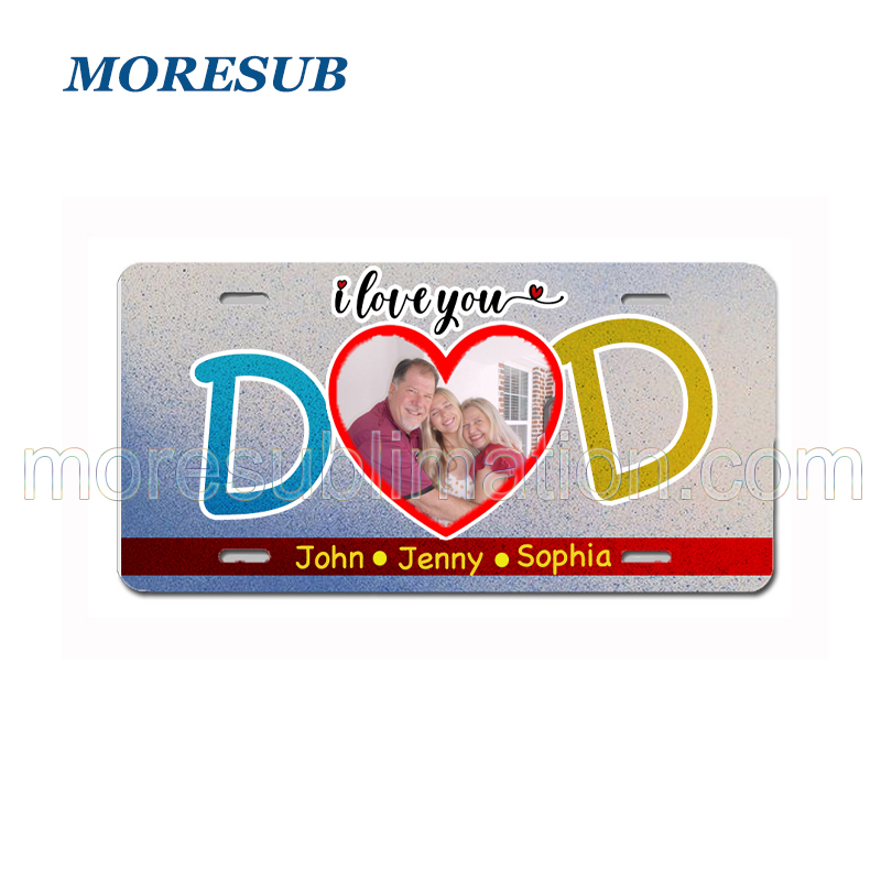 Sublimation License Plates Blanks Wholesale Metal Photo License Plates