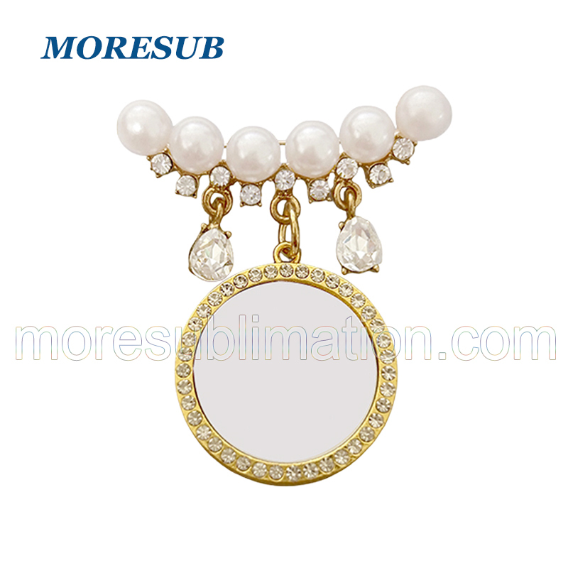 Sublimation Bouquet Photo Pin Blanks Wholesale Bouquet Rememberance Charm