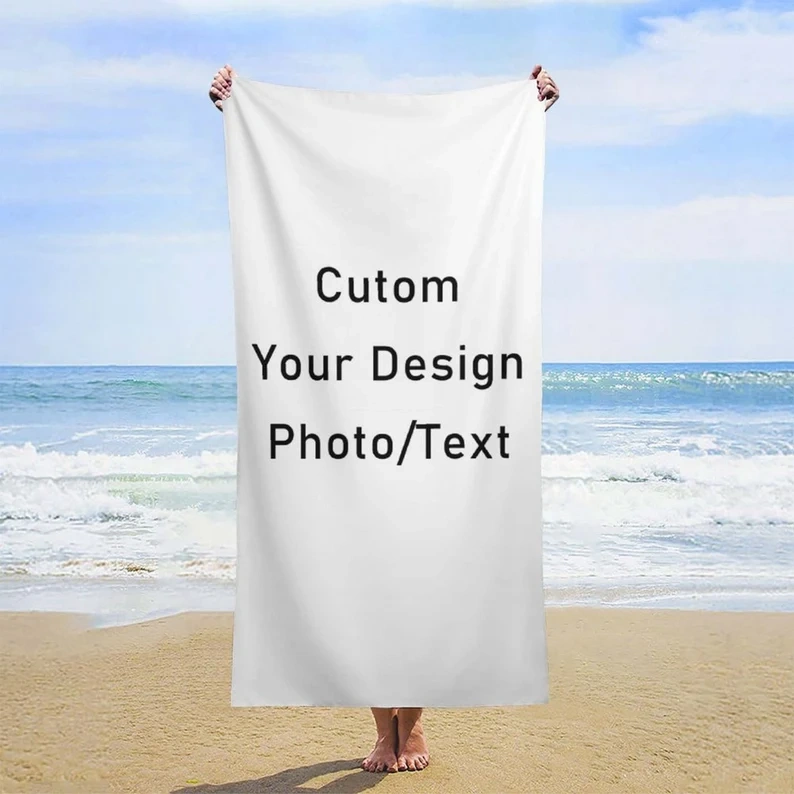 Custom Microfiber Beach Towels Personalized Gifts Beach Towels