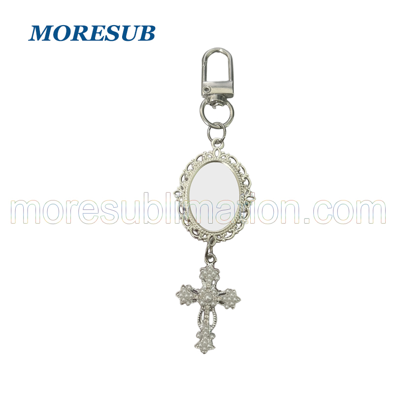 Sublimation Bag Charm Blanks Wholesale Metal Keychain