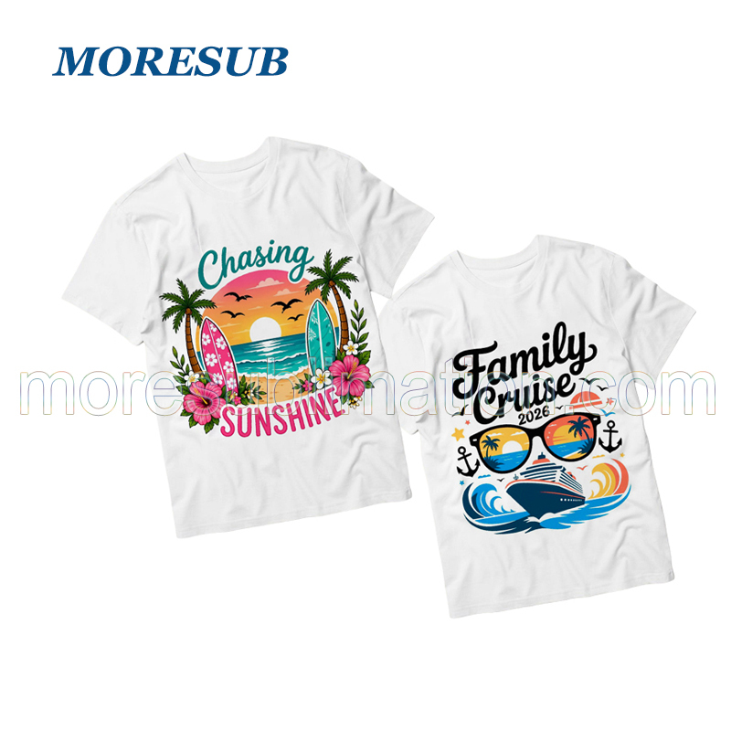 Sublimation White T-shirt Blanks Wholesale Polyester T-shirt