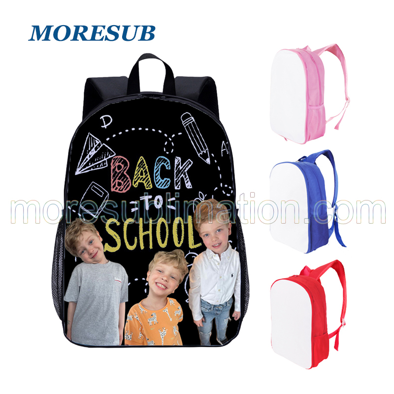 Sublimation Backpack Blanks Wholesale Polyester School Bag