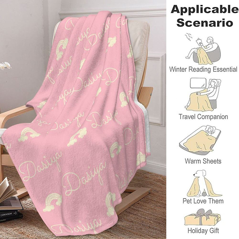 Custom Blanket 50x60 INCHES Personalized Photo Blanket