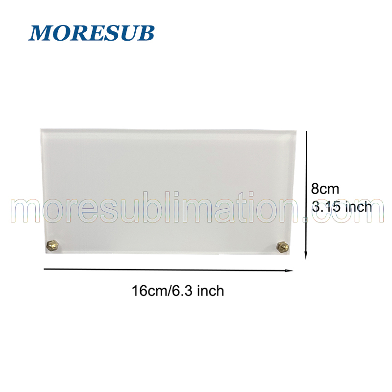 Sublimation Acrylic Photo Frame Blanks Wholesale Name Plate