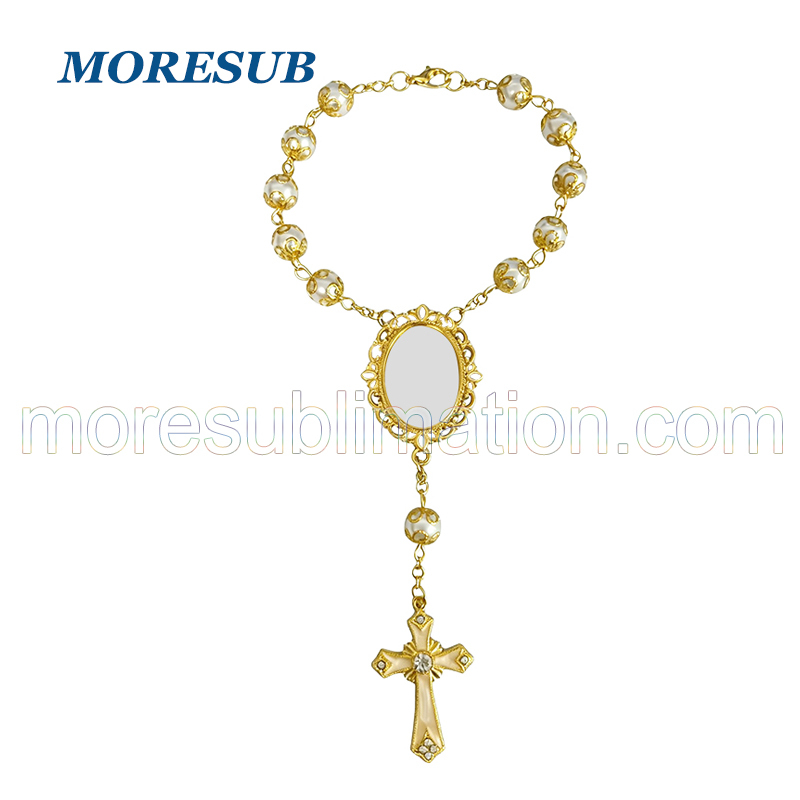Sublimation Pearl Gold Car Pendant Blanks Wholesale Car Hanger