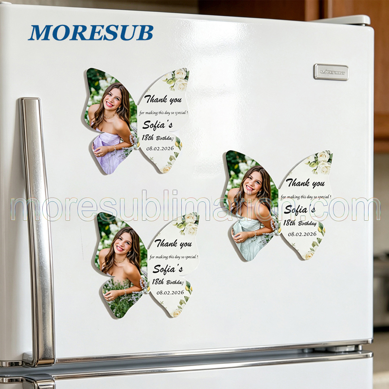 Sublimation Butterfly Fridge Magnet Wholesale Soft Magnet Fridge Magnet