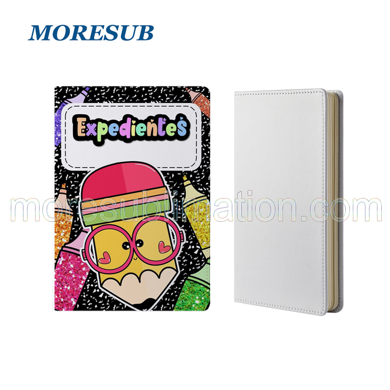 Sublimation PU Leather Notebook Blanks Wholesale A4/A5/A6 Notebook