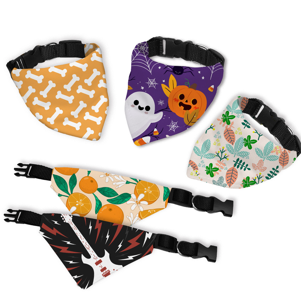 Sublimation Pet Scarf  Blanks Wholesale Adjustment Pet Bib