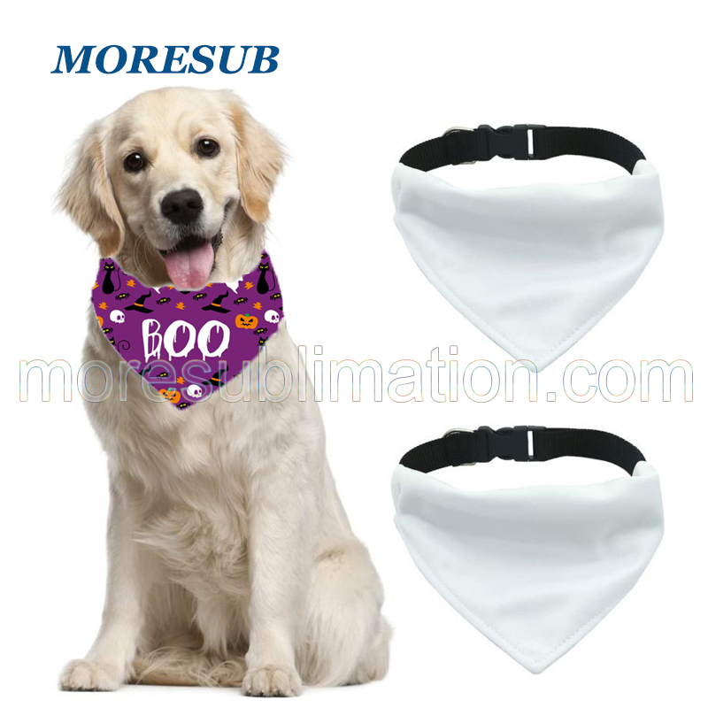 Sublimation Pet Scarf  Blanks Wholesale Adjustment Pet Bib