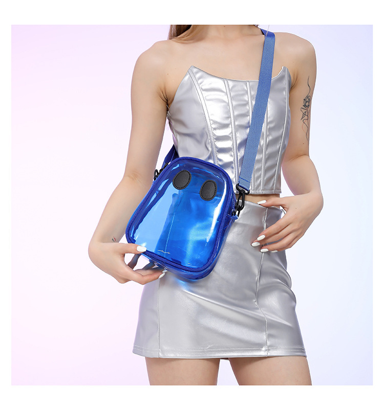 Halloween Transparent Tote Bag Summer Crossbody Bag