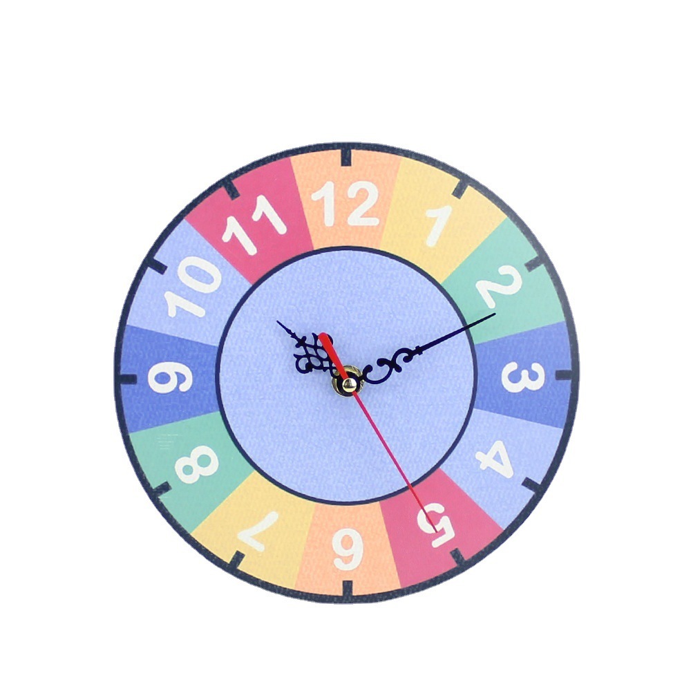 MDW01-Sublimation MDF Clock  Round
