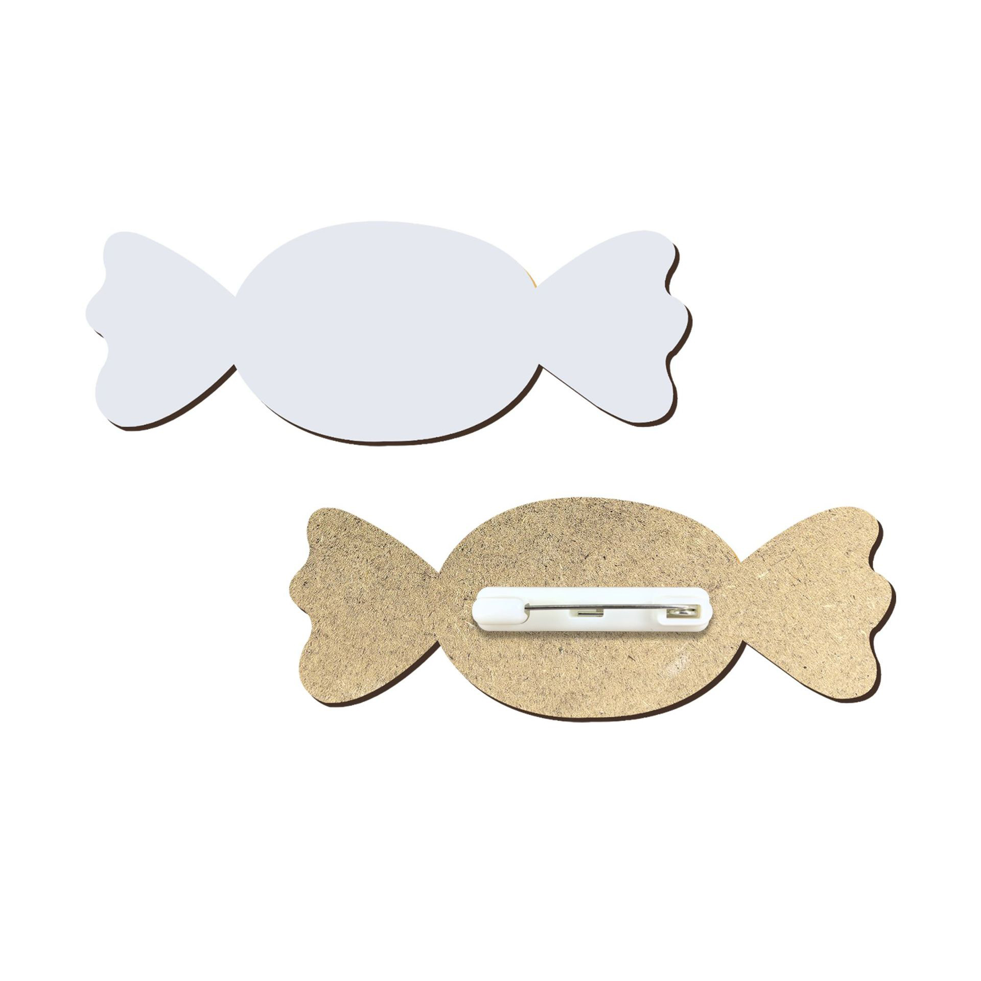 Sublimation Name Tag Badge Blanks Wholesale Badge
