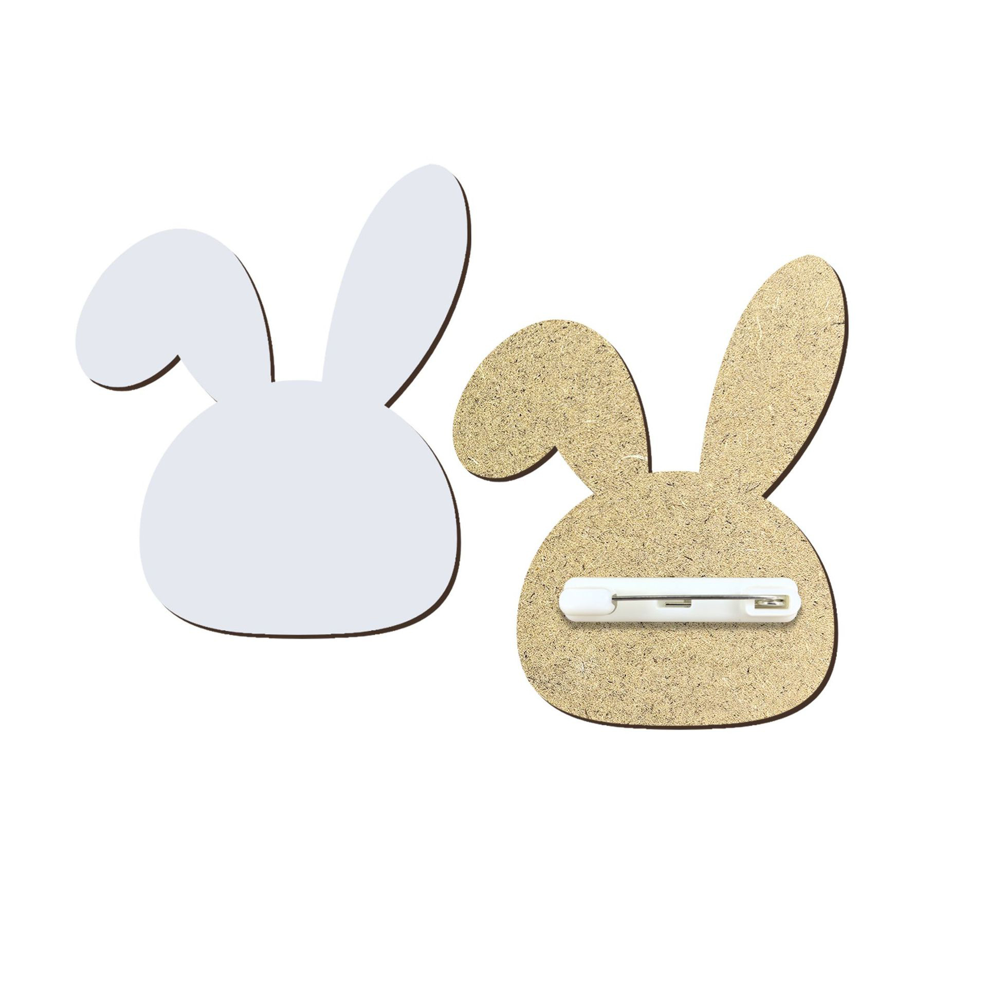 Sublimation Name Tag Badge Blanks Wholesale Badge