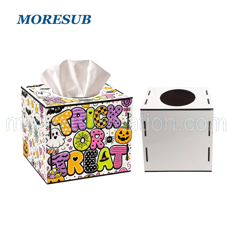 Sublimation Tissue Box Blanks Wholesale MDF Tissue Storage