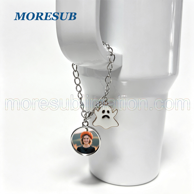 Sublimation Tumbler Charm for Halloween Wholesale Tumbler Charm Blanks