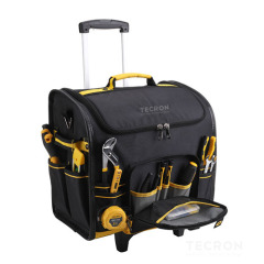 16 in Large Mouth Tool Bag with Tool Wall