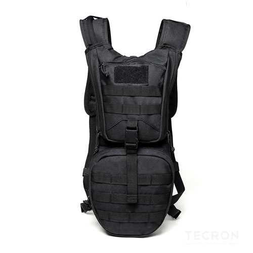 Tactical backpack shoulders water bag