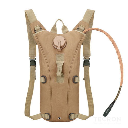 Tactical backpack shoulders water bag