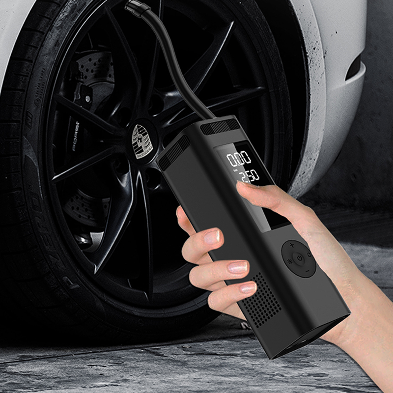 150PSI air compressor 6000mAh digital tire inflators