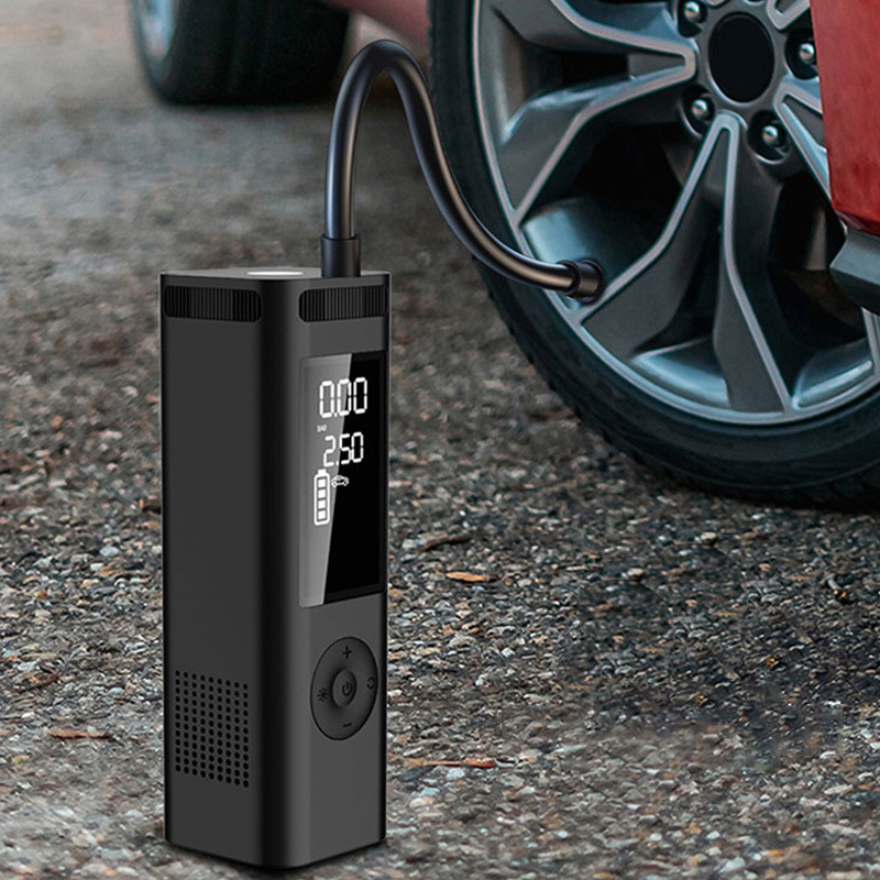 150PSI air compressor 6000mAh digital tire inflators