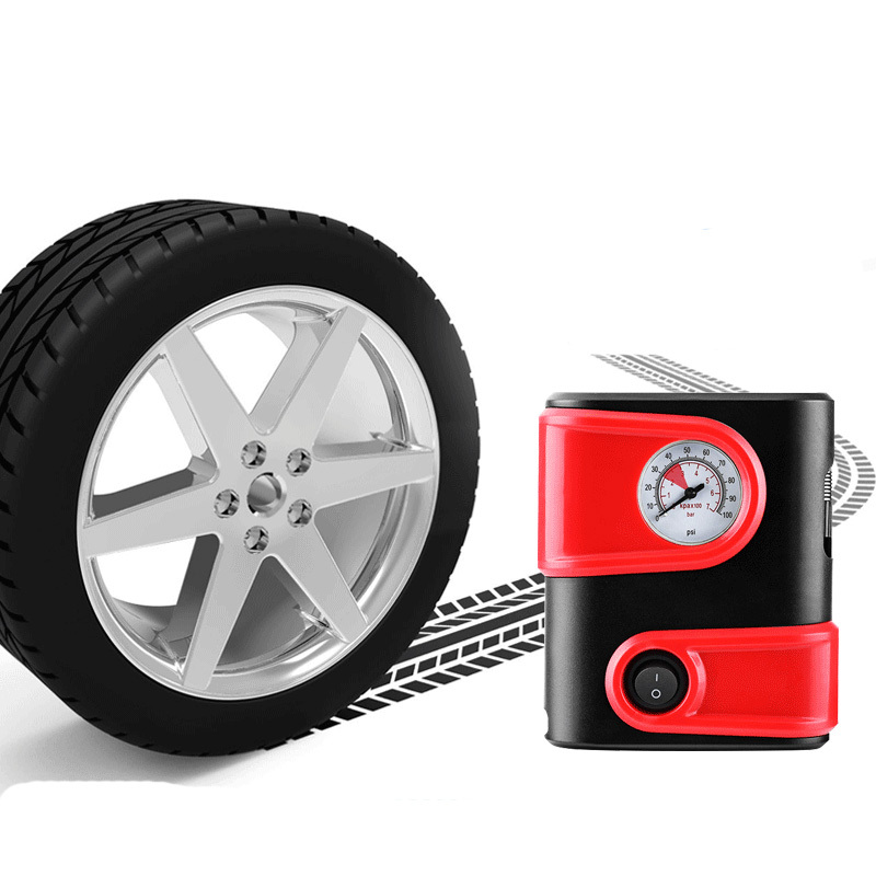 100PSI tire inflator air compressor wireless rechargeable car tire inflator