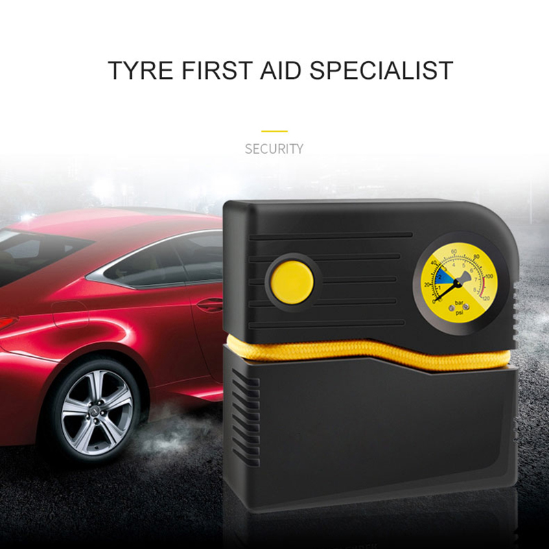 Windgallopld Car Motorcycle Bicycle DC12V rechargeable tire inflator air compressor pump automatic tire inflator machine