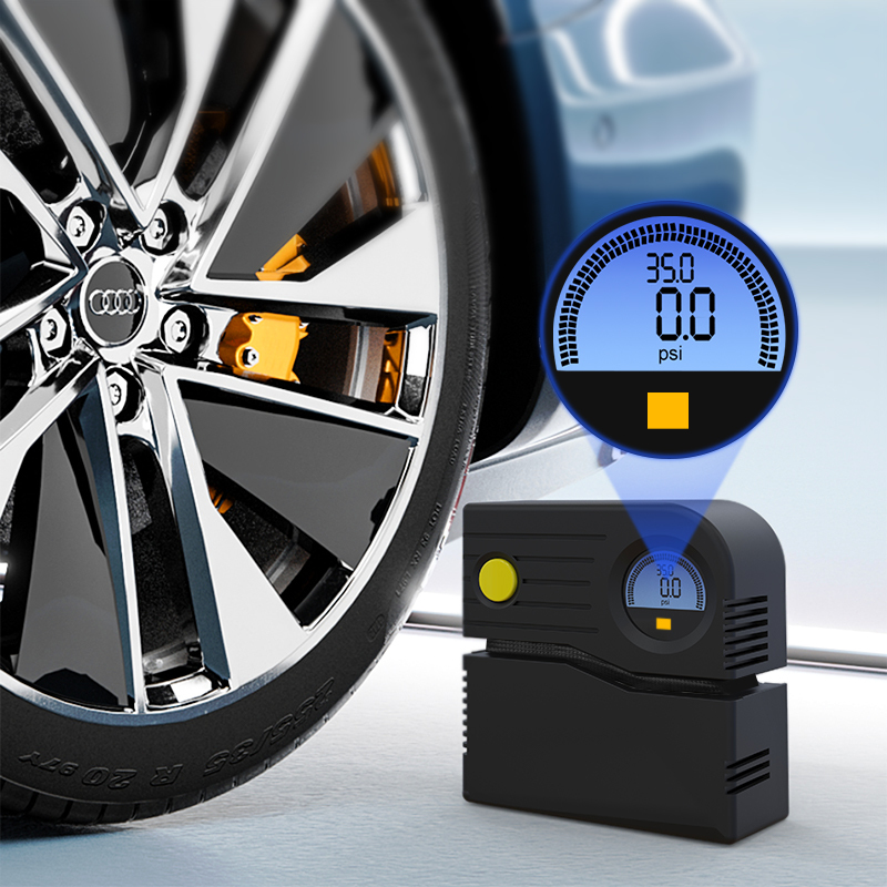Windgallopld 100PSI tire inflator portable air compressor car tyre pump 12v tire inflator