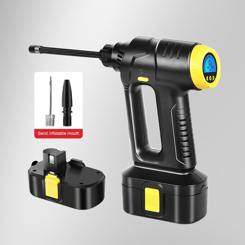Windgallopld 120W Wireless handheld inflation car tyre pump digital car air pump compressor