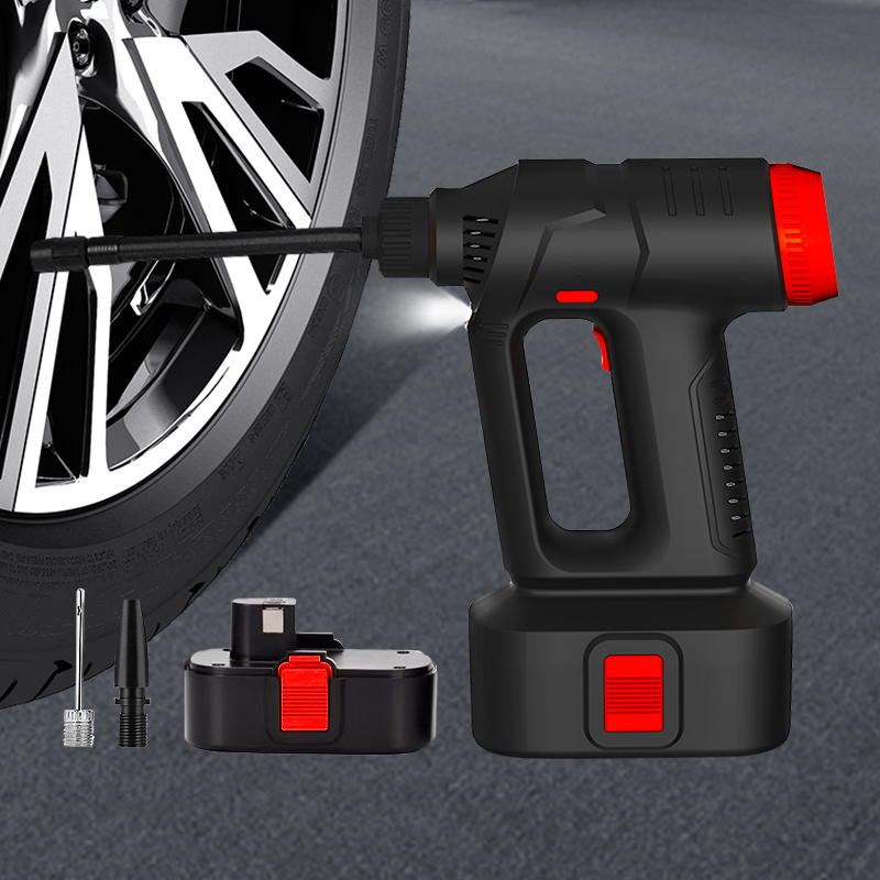 Windgallopld 120W Wireless handheld inflation car tyre pump digital car air pump compressor