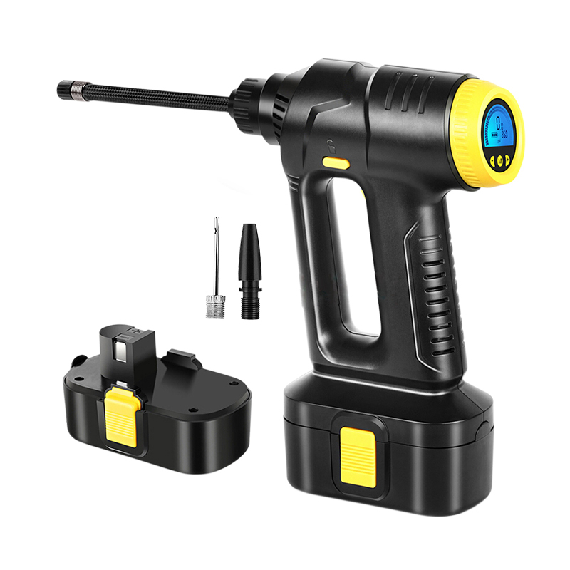Windgallopld 120W Wireless handheld inflation car tyre pump digital car air pump compressor