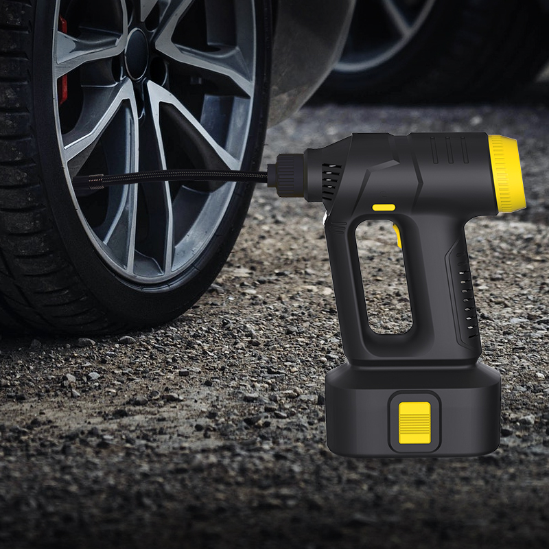 Windgallopld 120W Wireless handheld inflation car tyre pump digital car air pump compressor