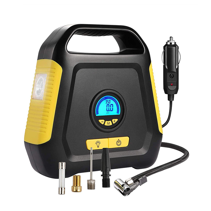 Windgallopld Car Motorcycles Bicycles Accessories air compressor tire inflator DC12V digital electric cordless tyre inflator pump
