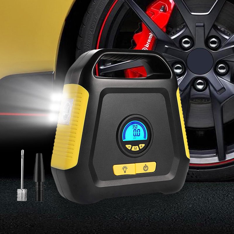 Windgallopld Car Motorcycles Bicycles Accessories air compressor tire inflator DC12V digital electric cordless tyre inflator pump