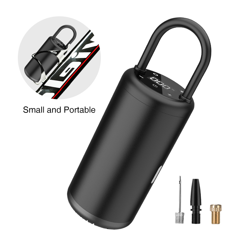 Multifunctional car motorcycle bicycle 100PSI electric digital wireless tire inflator