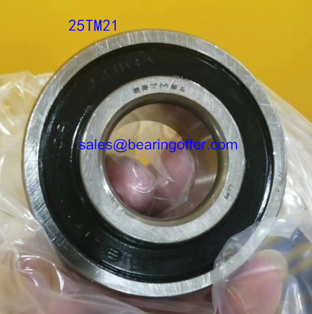 25TM21 UR JAPAN Auto Bearing 25x60x27mm Ball Bearing 25TM21UR  - Stock for Sale