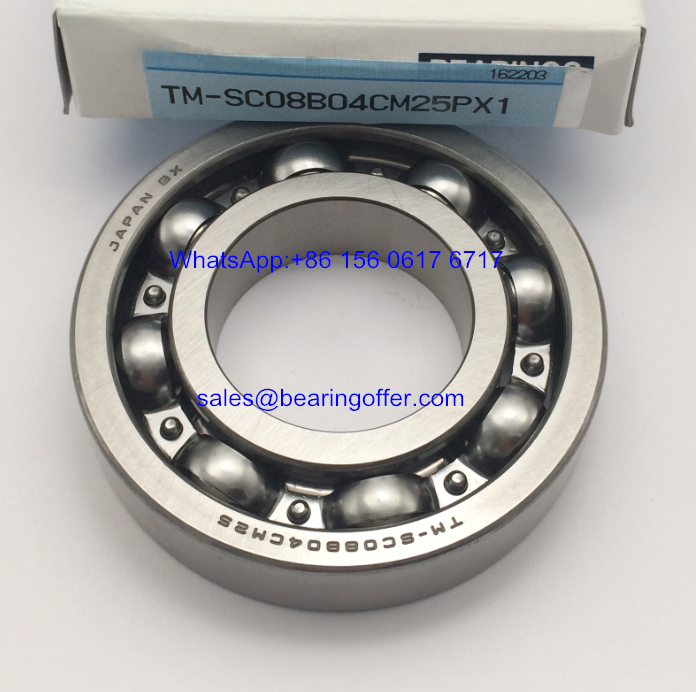 TM-SC08B04CM25PX1 Japan Gearbox Bearing 40x80x17 Ball Bearing - Stock for Sale
