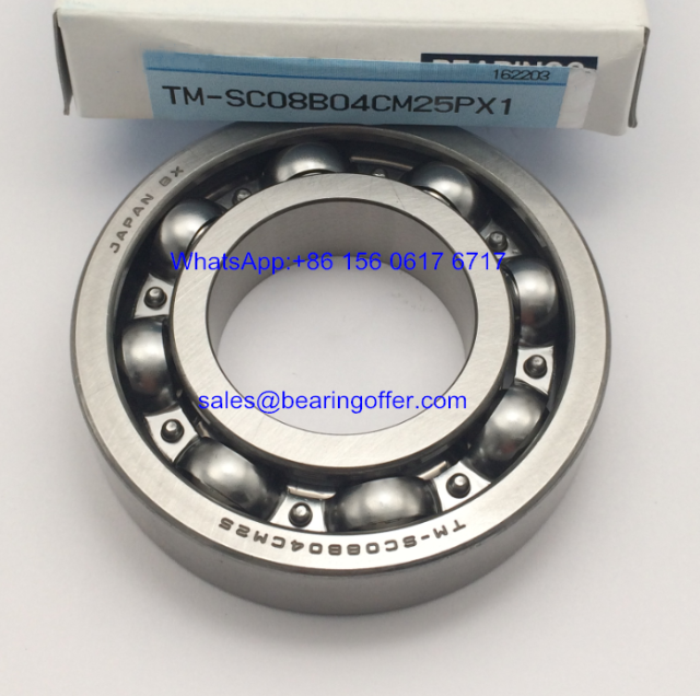 TM-SC08B04CM25PX1 Japan Gearbox Bearing 40x80x17 Ball Bearing - Stock for Sale