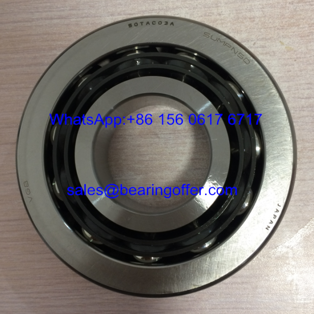 50TAC03A SUMPN5D Japan Ball Screw Support Bearing - Stock for Sale