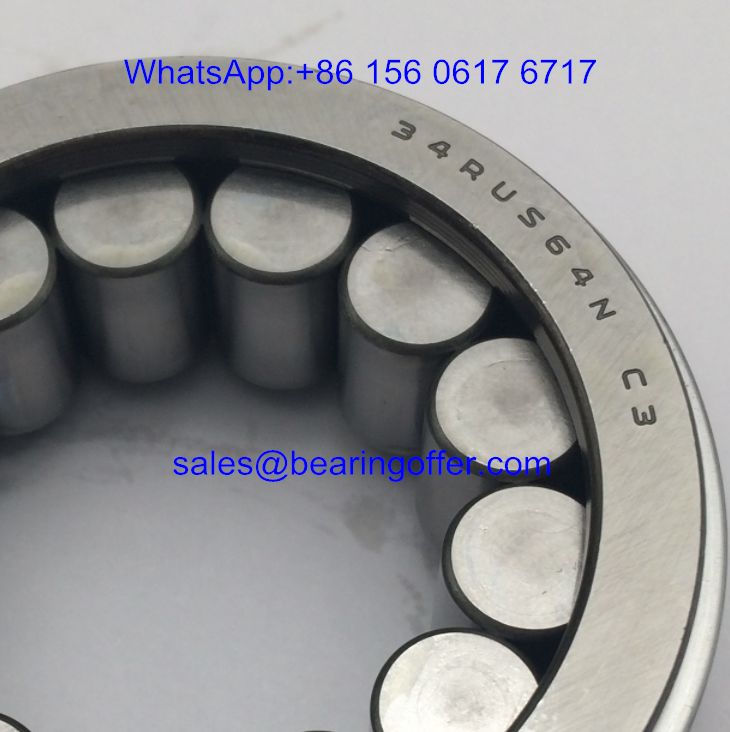 34RUS64N C3 Gearbox Bearing 34RUS64NC3 Roller Bearing - Stock for Sale