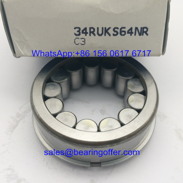 34RUKS64NR Gearbox Bearing 34x64x22 Roller Bearing 34RUKS64NRC3 - Stock for Sale