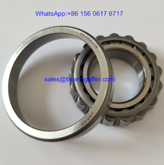 HI-CAP 30208J-N JAPAN Gearbox Bearing 40*80*19.75mm - Stock for Sale