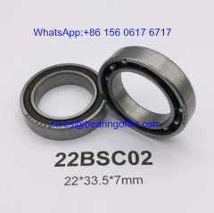 22BSC02 Steering Bearing 22x33.5x7 Ball Bearing 228SC02 - Stock for Sale
